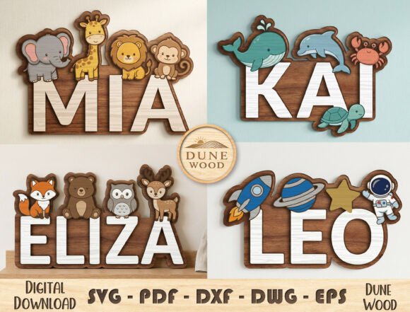 Download Personalized Kids Name SVG Bundle - Svg bundle Collection