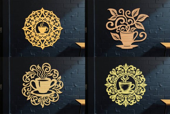 Download Laser Cut Coffee Shop Sign SVG Bundle - Svg bundle Collection