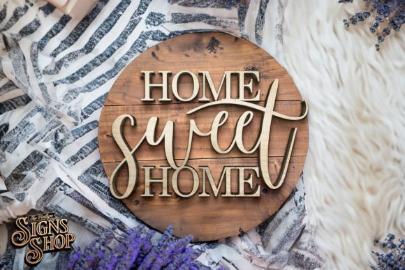 Download Home Sweet Home | SVG Farmhouse Sign - Farmhouse Collection