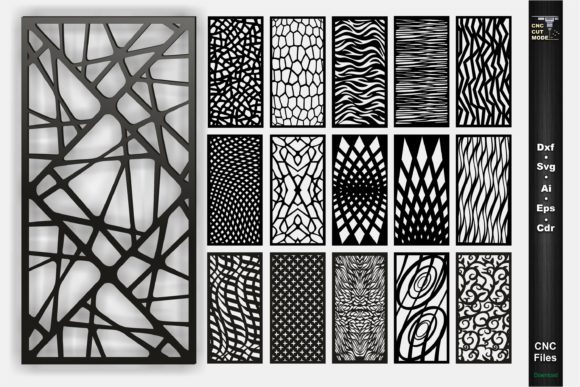 Download Decorative Panel with Abstract Pattern - Premium Resources