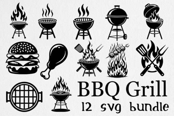 Download BBQ Grill SVG Bundle - Svg bundle Collection