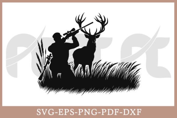 Download Deer Hunting SVG Vector Cut File - Vector cut file Collection