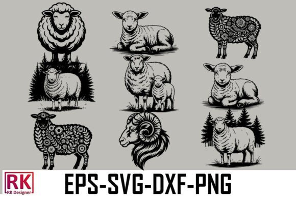 Download Sheep SVG Bundle - Svg bundle Collection