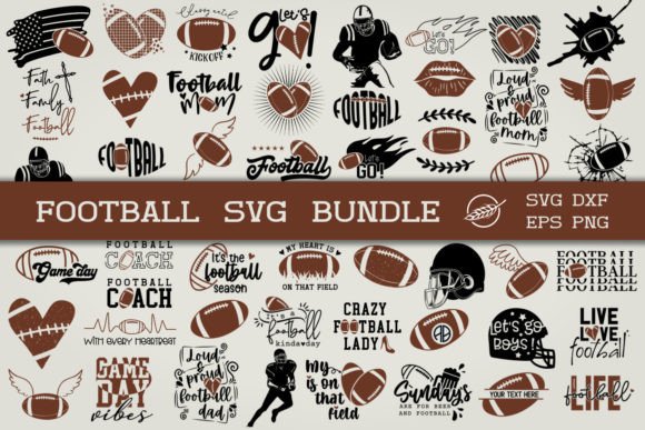 Download American Football SVG Bundle - Svg bundle Collection