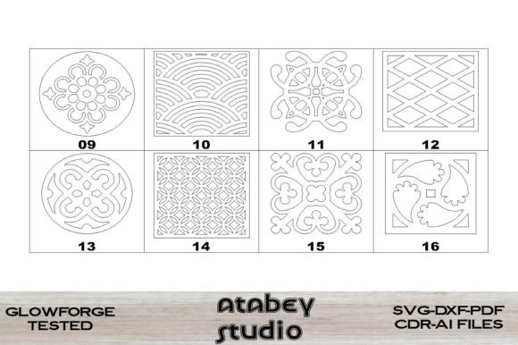 Download Wood Metal Coasters Laser Cutting Files - Laser cutting files Collection