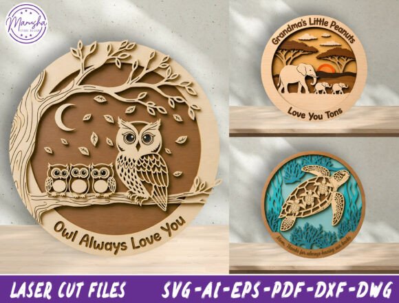 Download Personalized Animal Family SVG Bundle - Svg bundle Collection