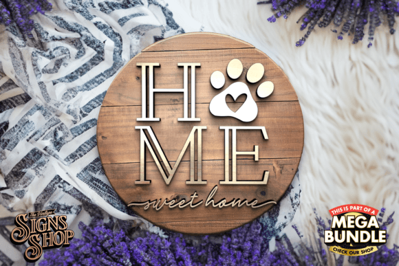Download Home Sweet Home - | SVG Pet Lover Round - Home sweet home Collection