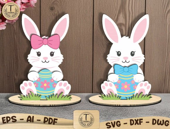 Download Easter Bunny Layered SVG Bundle - Svg bundle Collection