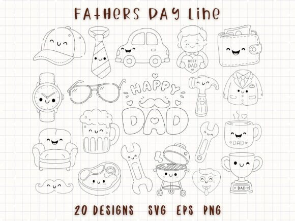 Download Father’s Day SVG Bundle Dad Clipart - Svg bundle Collection