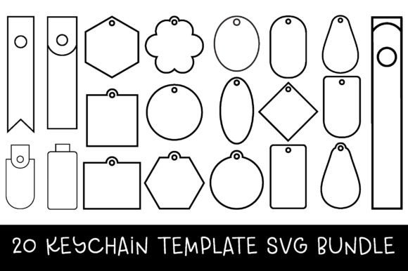 Download Keychain Template Svg Bundle Cut File - Svg bundle Collection