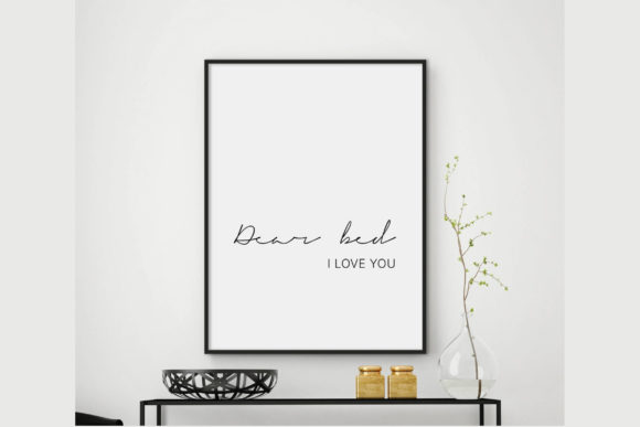Download Quotes Wall Art Bedroom Decor Poster - Bedroom decor Collection